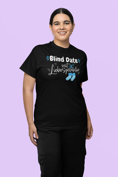 T-Shirt - Blind Date mit Liebesgarantie (Schwangerschaft)