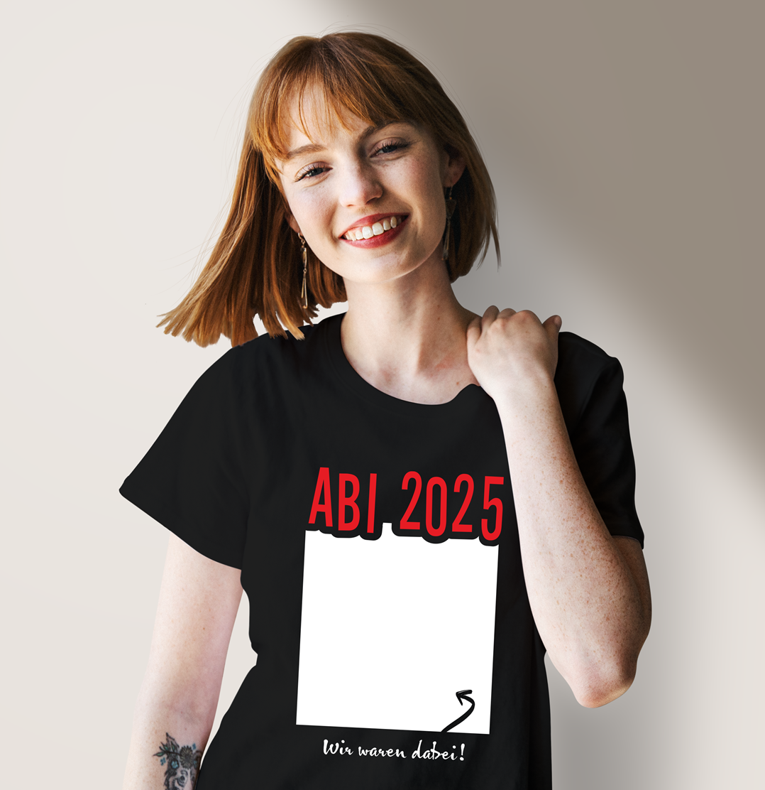 T-Shirt Damen - Abi 2025 Wir waren dabei!