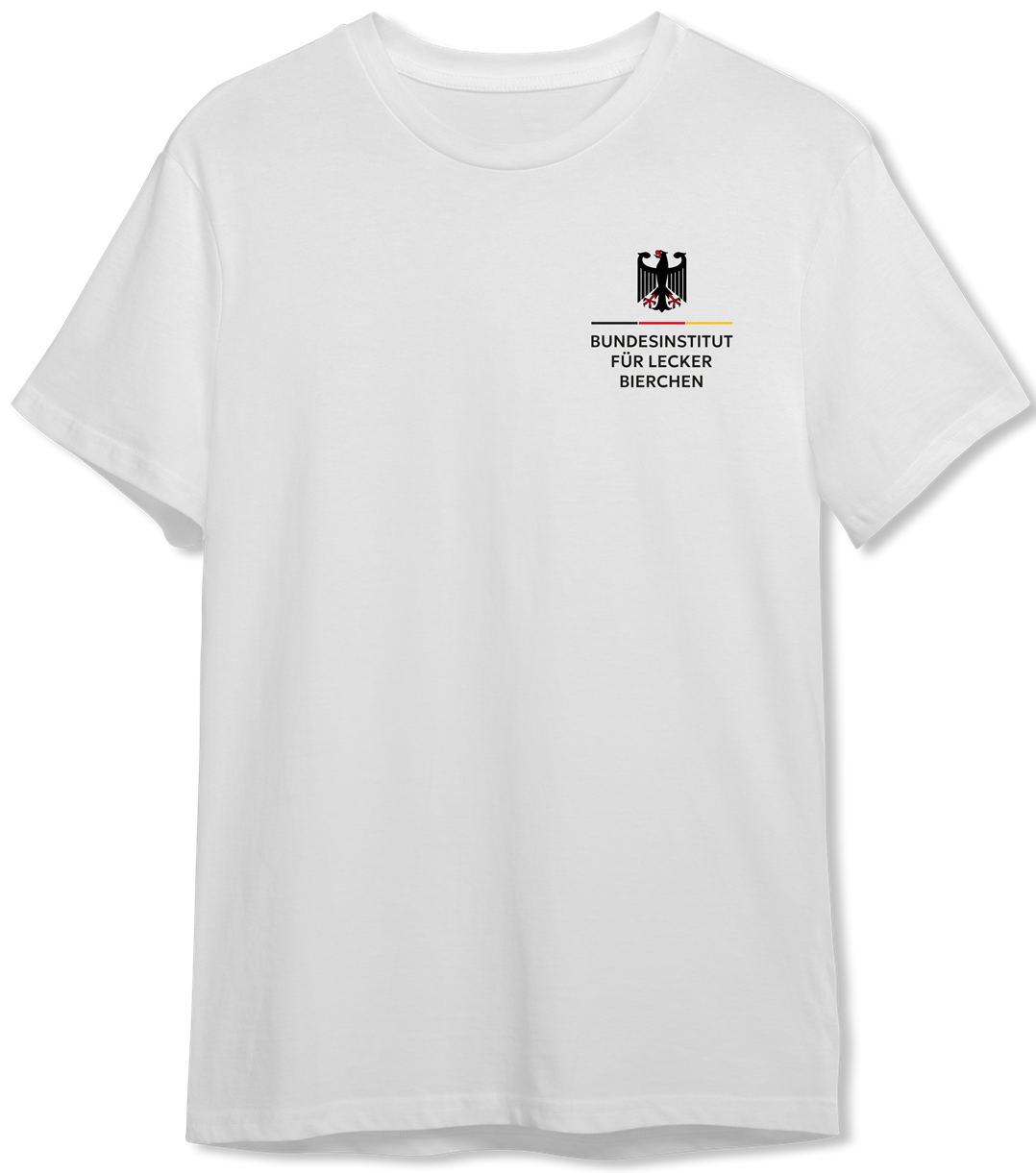 T-Shirt Herren - Bundesinstitut für lecker Bierchen
