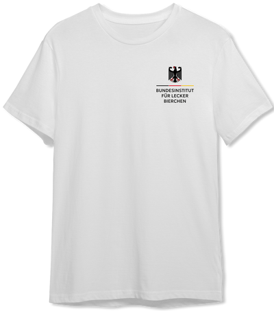 T-Shirt Herren - Bundesinstitut für lecker Bierchen