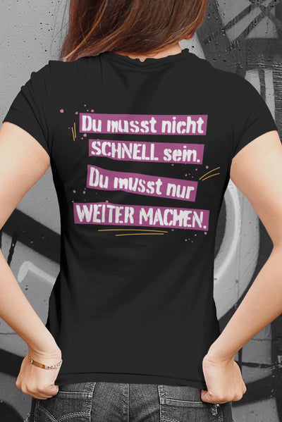 T-Shirt Damen - Halbmarathon (Motivation)