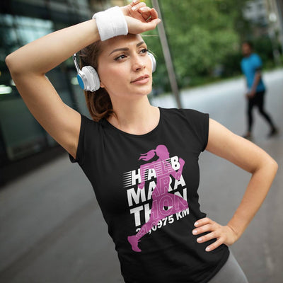 T-Shirt Damen - Halbmarathon (Motivation)