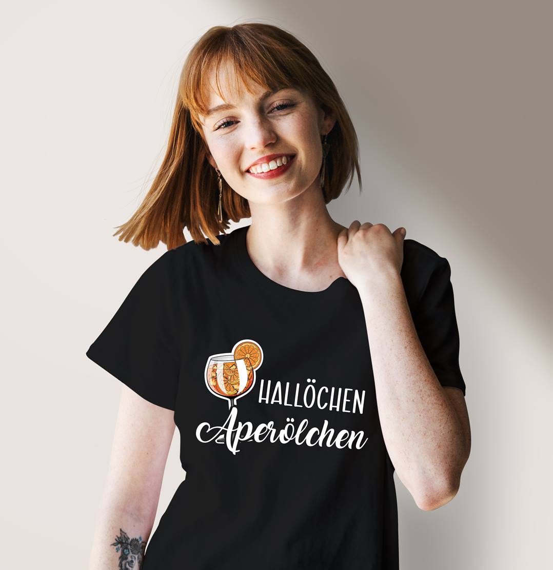 T-Shirt Damen - Hallöchen Aperölchen