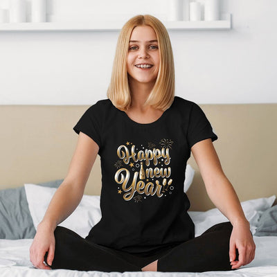 T-Shirt Damen - Happy New Year