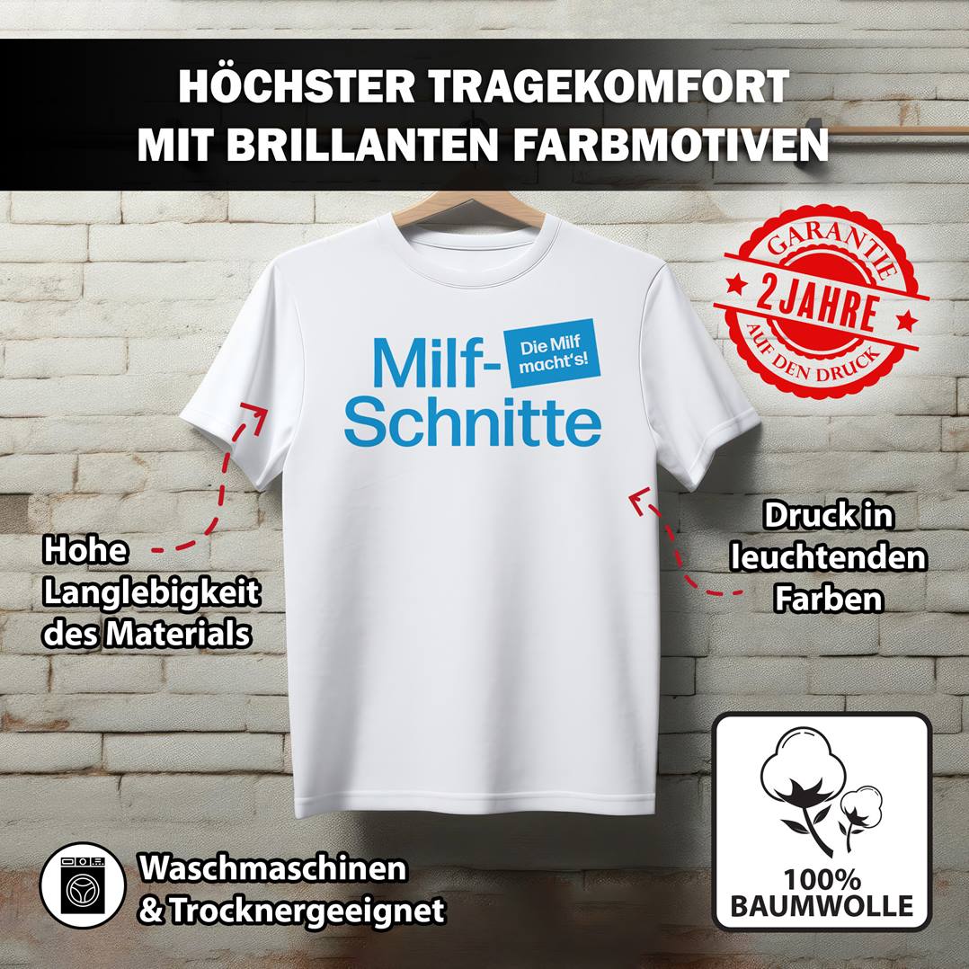 T-Shirt Damen - Milfschnitte