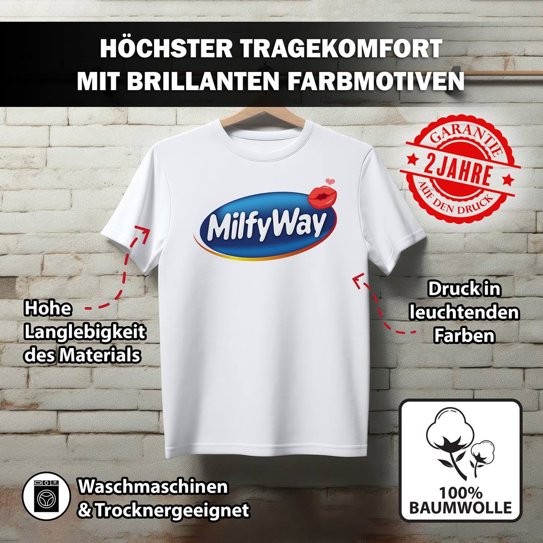 T-Shirt Damen - Milfy Way