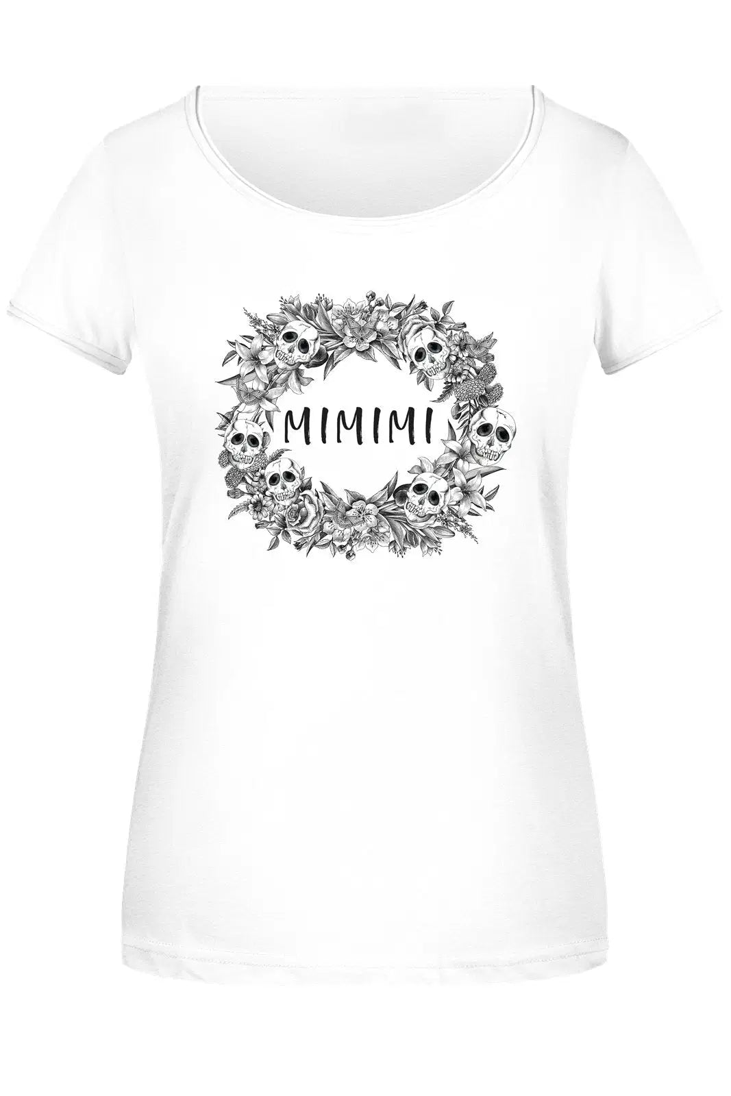 Bild: T-Shirt Damen - Mimimi - Skull Statement Geschenkidee