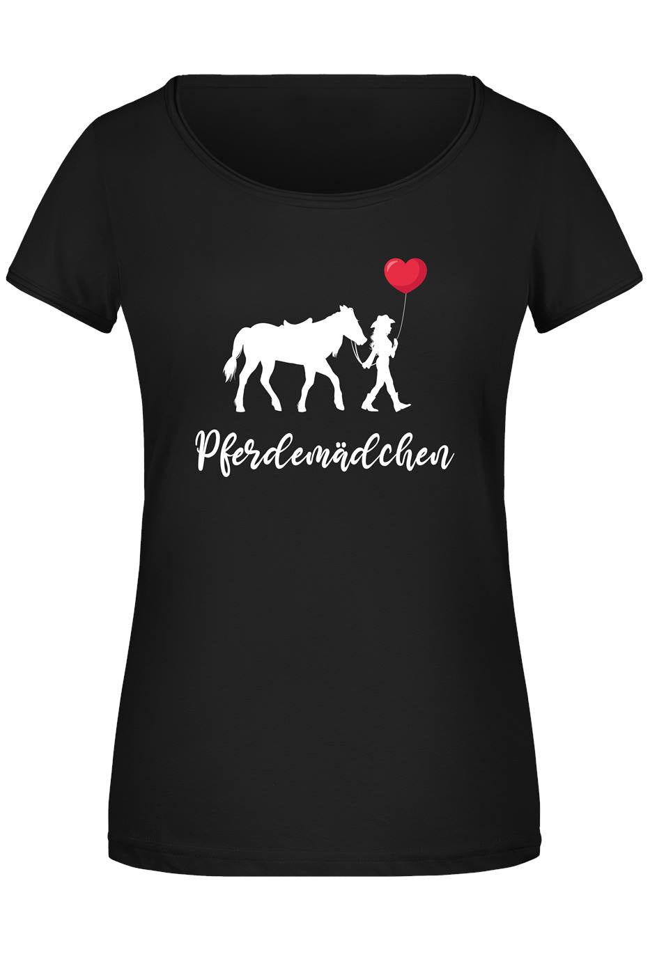 T-Shirt Damen - Pferdemädchen
