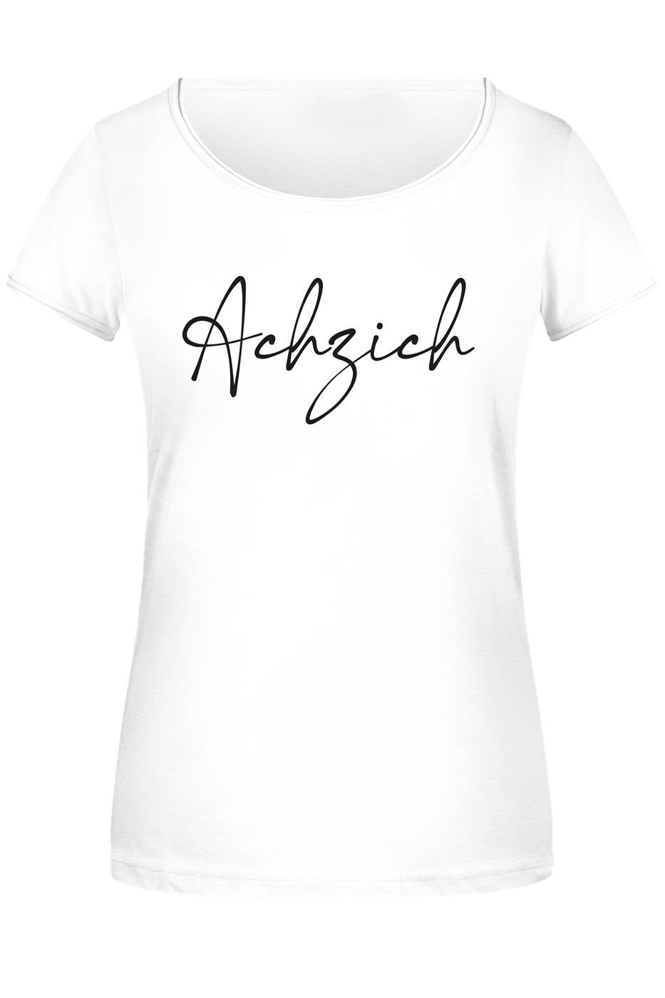 T-Shirt Damen - Runder Geburtstag (Zwanzich - Achzich)