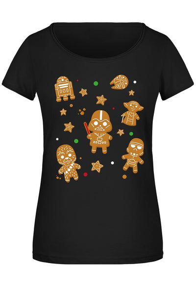 T-Shirt Damen - Sci-Fi Plätzchen