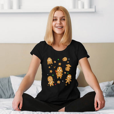 T-Shirt Damen - Sci-Fi Plätzchen