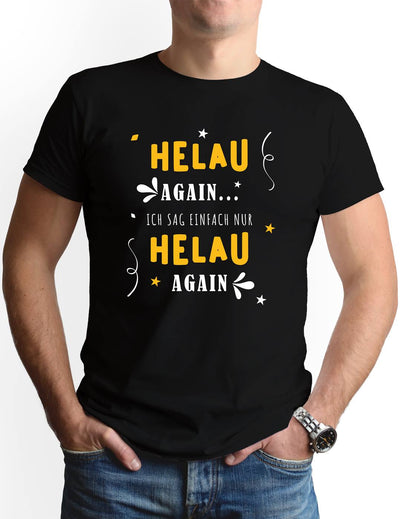 T-Shirt Herren - Helau again...