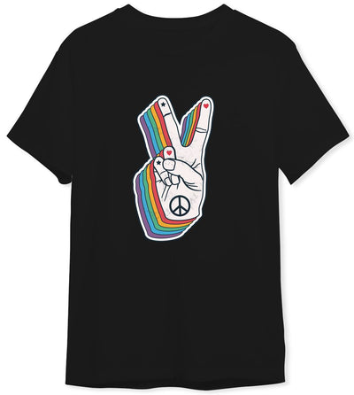 T-Shirt Herren - LGBT Peace