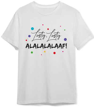 T-Shirt Herren - Lustig, Lustig, Alalalalaaf!
