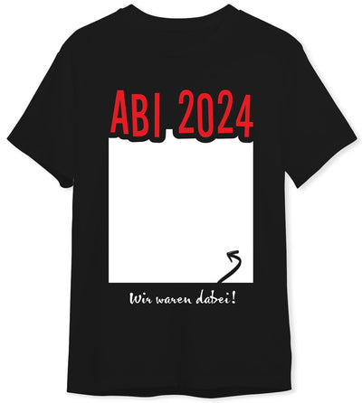 T-Shirt Herren - Abi 2024 Wir waren dabei!