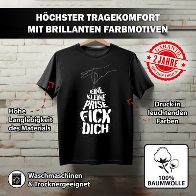 T-Shirt Herren - Eine kleine Prise Fick Dich