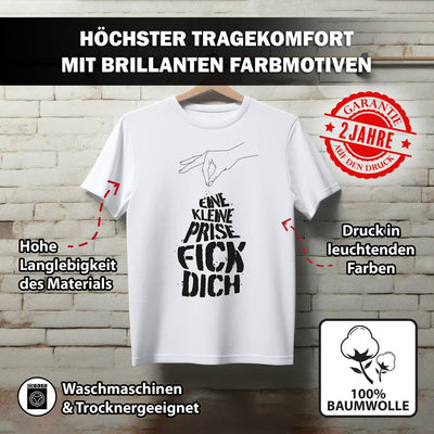T-Shirt Herren - Eine kleine Prise Fick Dich