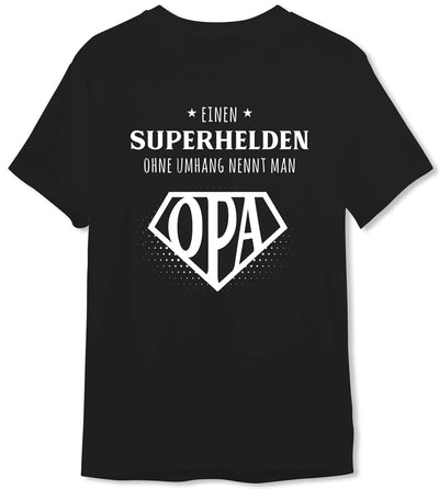 Bild: T-Shirt Herren - Einen Superhelden ohne Umhang nennt man Opa Geschenkidee