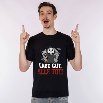 Sensebald T-Shirt Herren - Ende gut, alle tot!