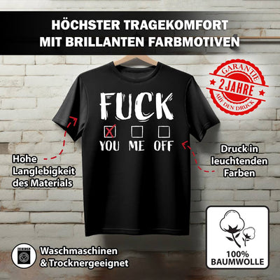 T-Shirt Herren - Fuck You (Entscheidungsmöglichkeit)