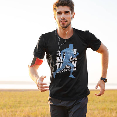 T-Shirt Herren - Halbmarathon (Motivation)