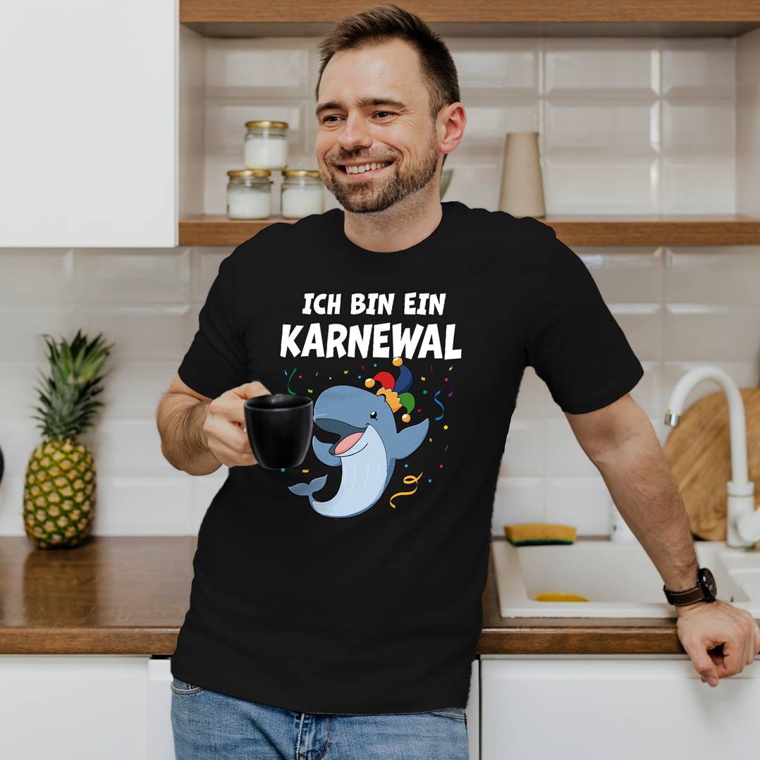 T-Shirt Herren - Ich bin ein Karnewal