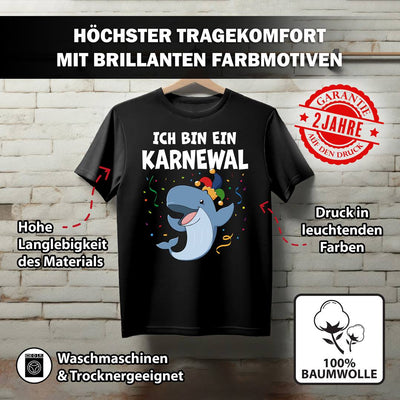 T-Shirt Herren - Ich bin ein Karnewal