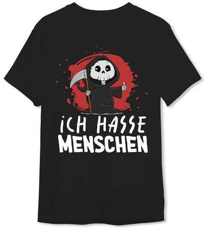 Sensebald T-Shirt Herren - Ich hasse Menschen