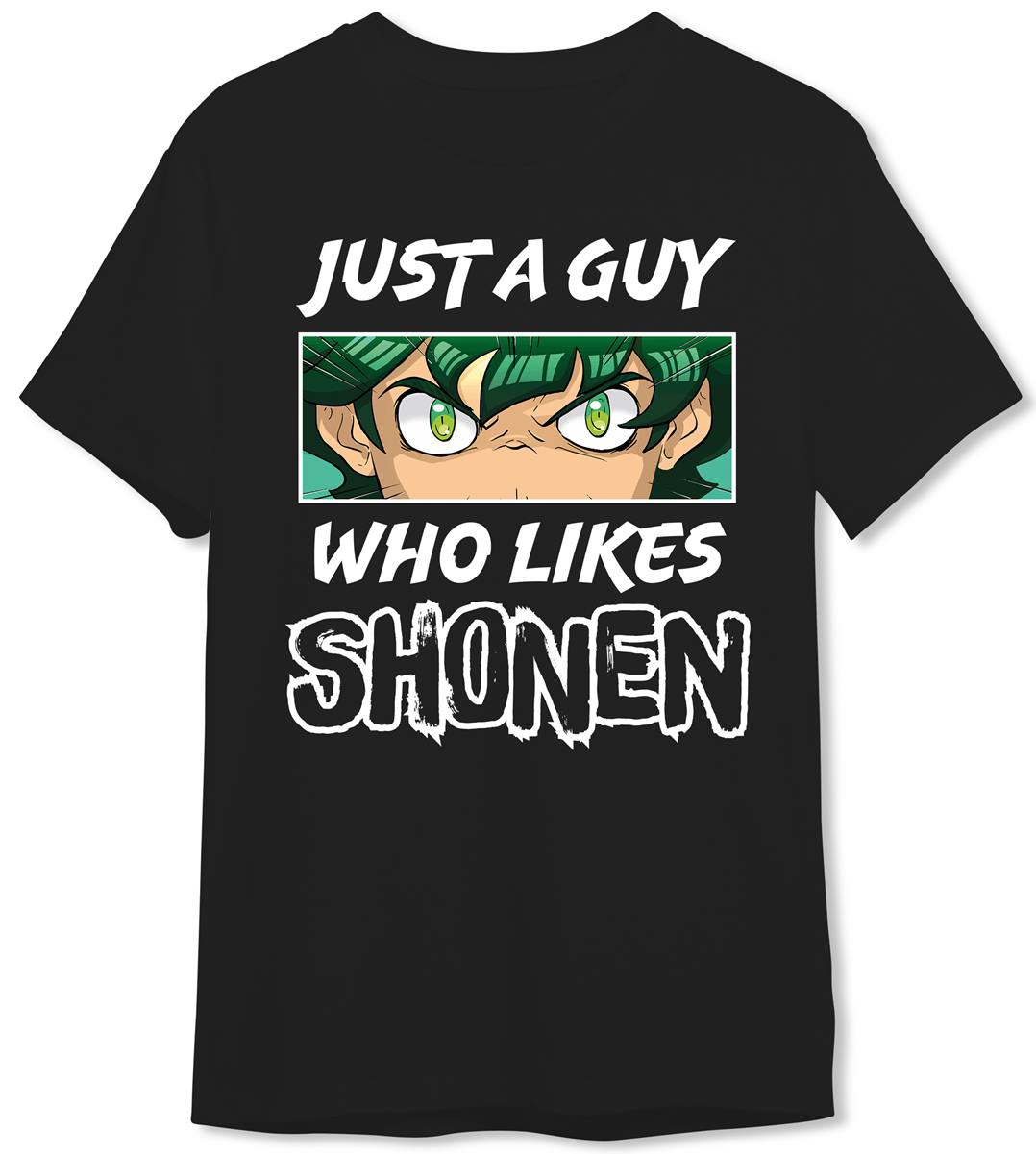 T-Shirt Herren - Just a guy who likes Shonen