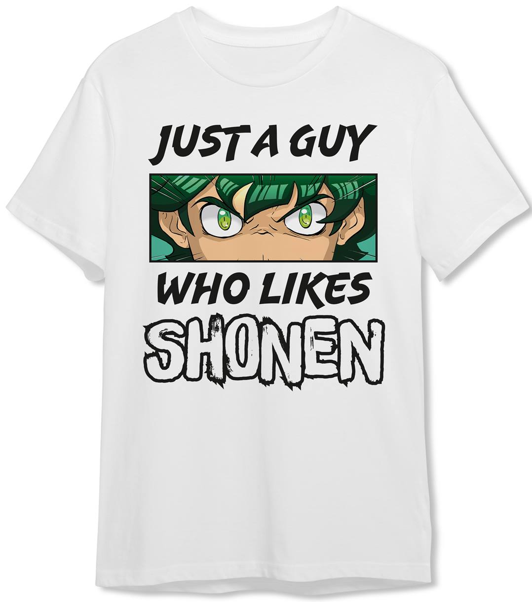 T-Shirt Herren - Just a guy who likes Shonen