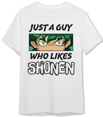 T-Shirt Herren - Just a guy who likes Shonen
