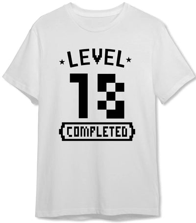 Bild: T-Shirt Herren - Level 18 completed Geschenkidee
