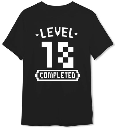 Bild: T-Shirt Herren - Level 18 completed Geschenkidee