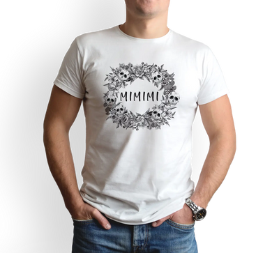 T-Shirt Herren - Mimimi - Skull Statement