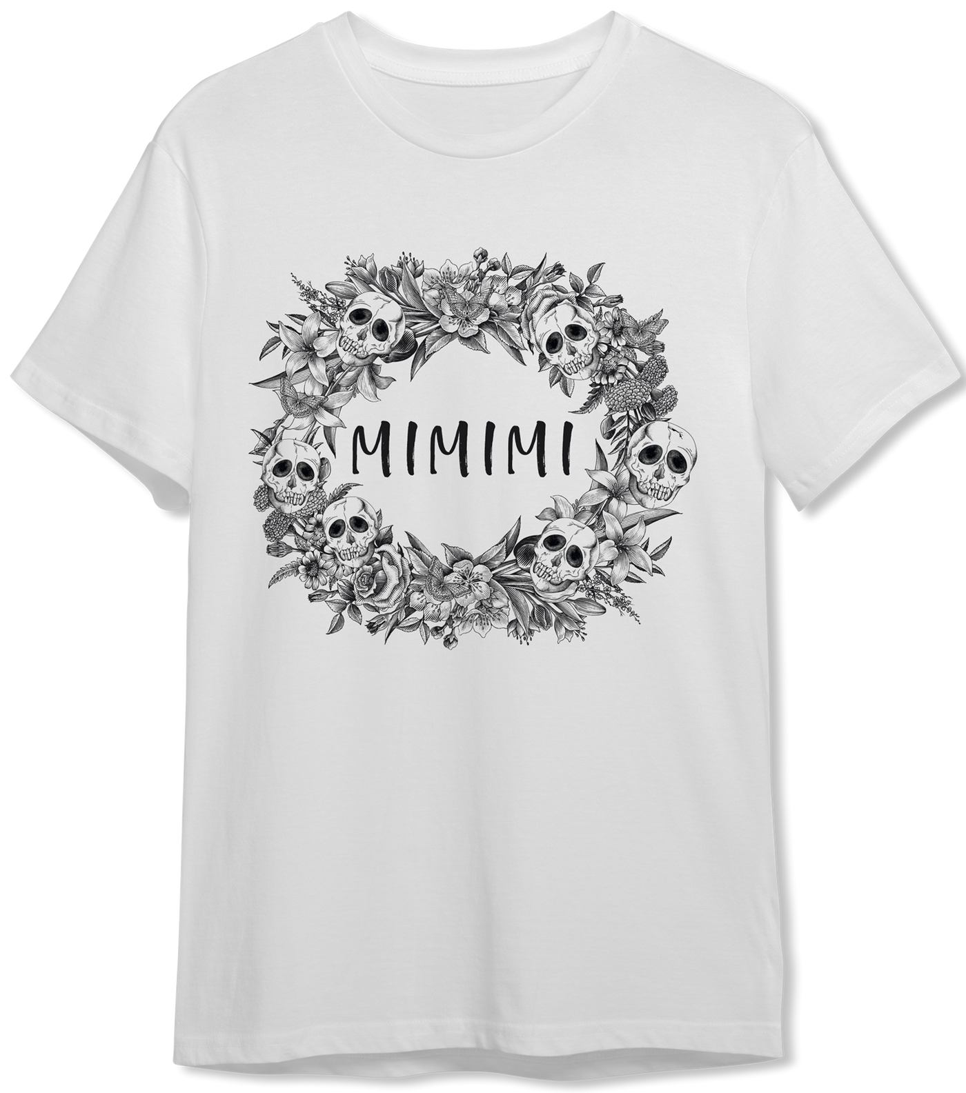 T-Shirt Herren - Mimimi - Skull Statement