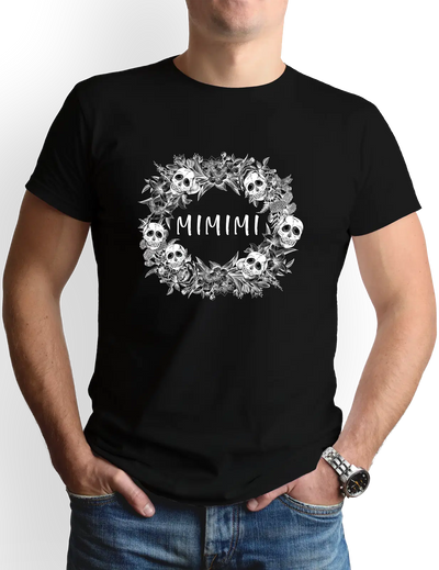 T-Shirt Herren - Mimimi - Skull Statement