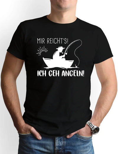 Bild: T-Shirt Herren - Mir reicht´s! Ich geh angeln! Geschenkidee