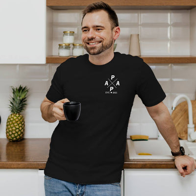 T-Shirt Herren - Papa Est. 2025