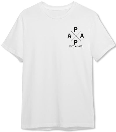 T-Shirt Herren - Papa Est. 2025