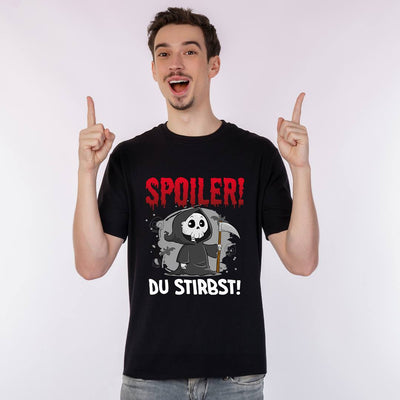 Sensebald T-Shirt Herren - Spoiler! Du stirbst!