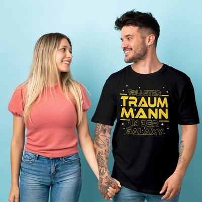 T-Shirt Herren - Tollster Traummann in der Galaxy
