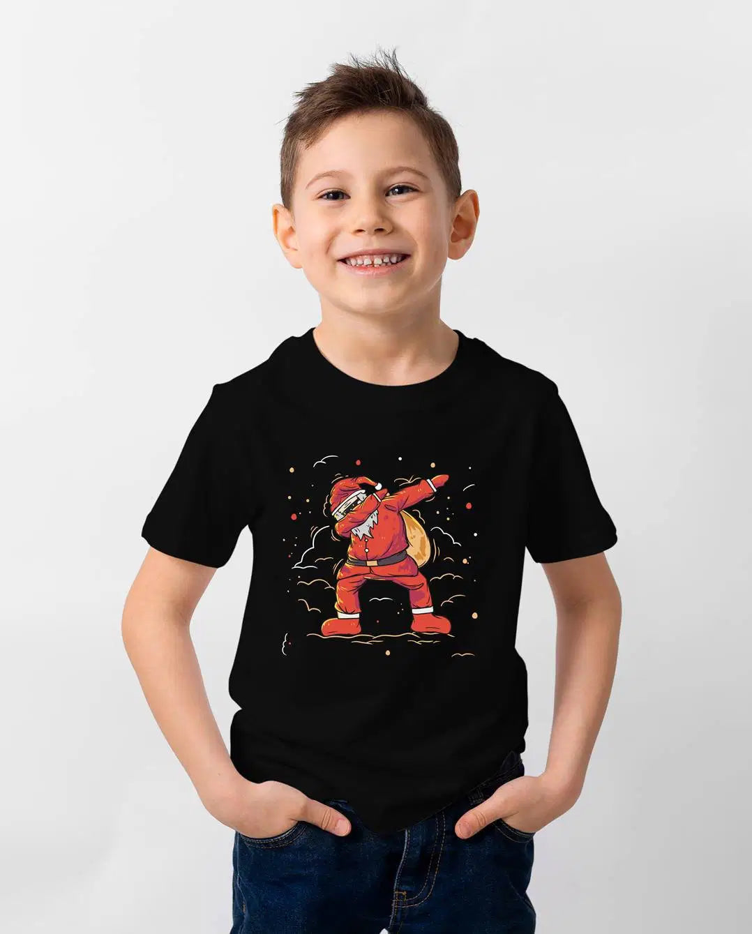 Bild: T-Shirt Kinder - Dapping Weihnachtsmann Geschenkidee
