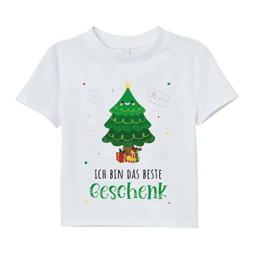 Bild: T-Shirt Kinder - Ich bin das beste Geschenk (Weihnachtsedition) Geschenkidee