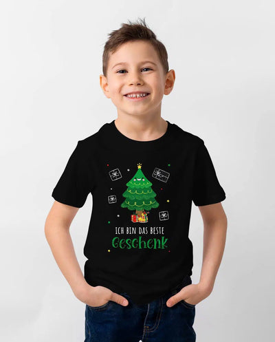 Bild: T-Shirt Kinder - Ich bin das beste Geschenk (Weihnachtsedition) Geschenkidee
