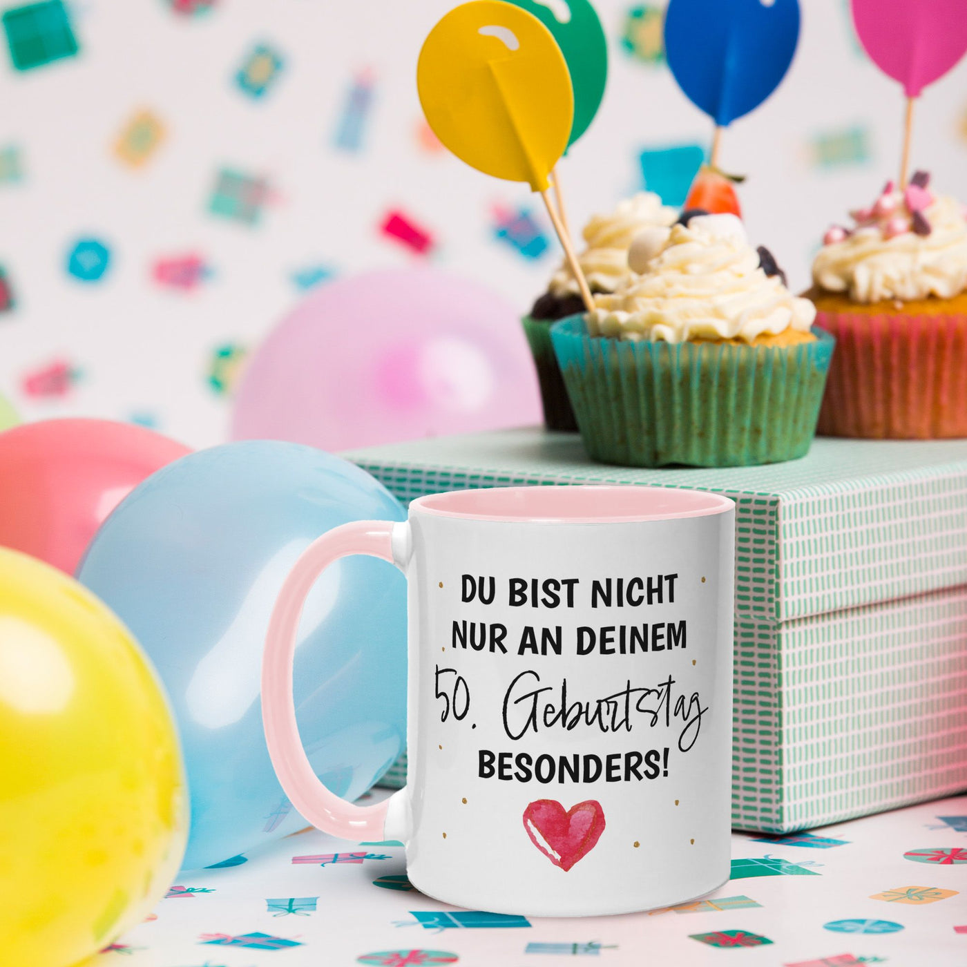 Tasse 50. Geburtstag Spruch Geschenkidee Jubiläum Keramik Becher – Tassenbrennerei