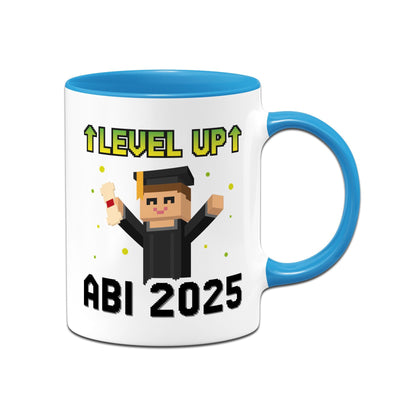 Tasse - Abi 2025 Level UP - Gamer Pixel Style