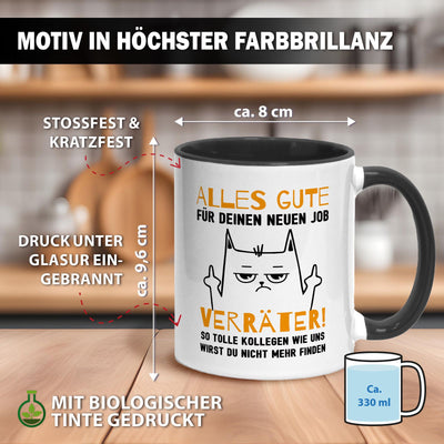 Tasse - Alles Gute für Deinen neuen Job Verräter!