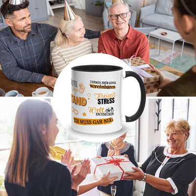 Tasse - Ruhestand - Rente - Rundherum