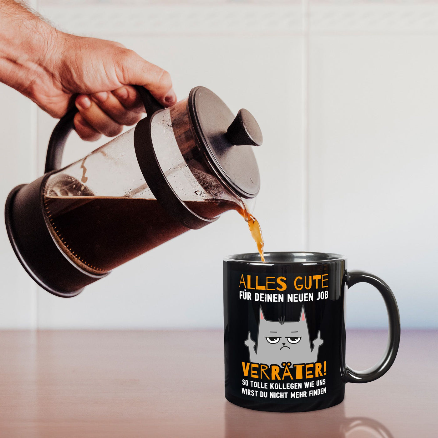 Tasse - Alles Gute für Deinen neuen Job Verräter! - BL