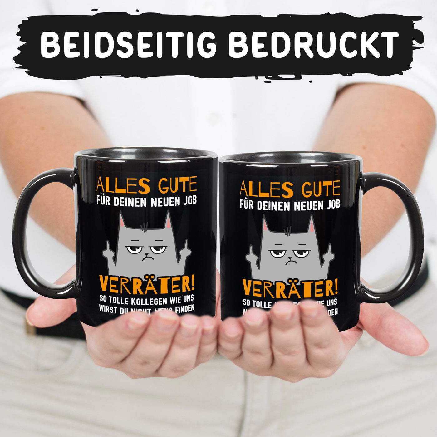 Tasse - Alles Gute für Deinen neuen Job Verräter! - BL